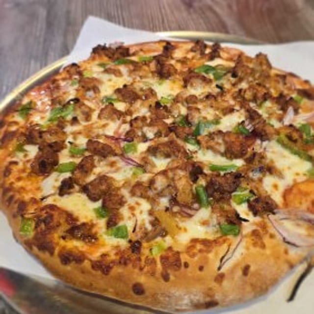 Al Pastor Pizza.