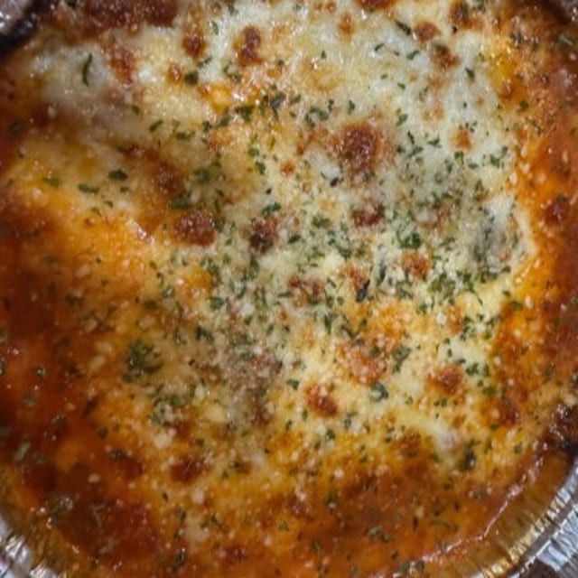 Eggplant Parmesan.